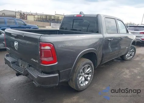 2022 Ram 1500 Laramie 4X4 5'7 Box z USA, uszkodzony, nr VIN 1C6SRFJT3NN400159